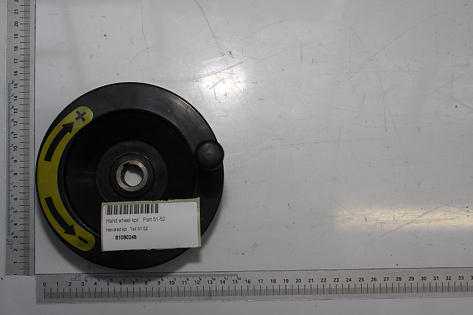 Hand wheel kpl. Part 51-52 - Scheppach Spare Parts